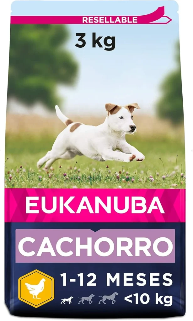 pienso euksnuba cachorro razas pequeñas