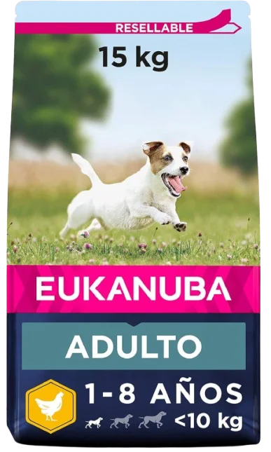 EUKANUBA ADULTO RAZA PEQUEÑAS 15 KG EUKANUBA ADULTO RAZA PEQUEÑAS 15 KG